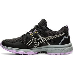 ASICS Women's Black and Purple Gel-Venture Running Shoes, size 10